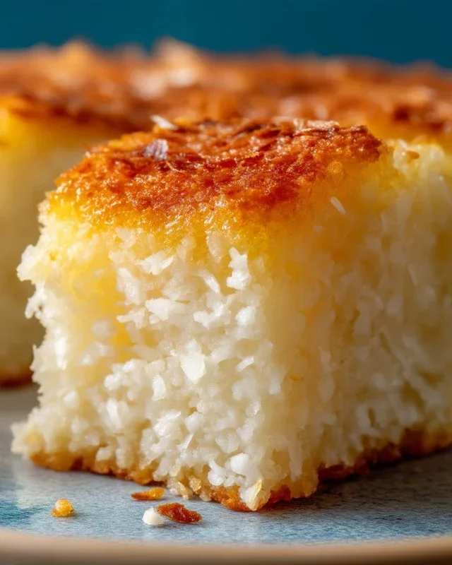 Sticky Coconut Cake