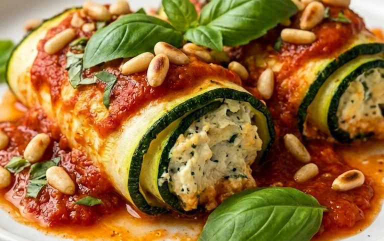 Vegan Zucchini Rollatini