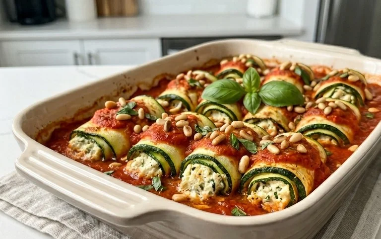 Vegan Zucchini Rollatini