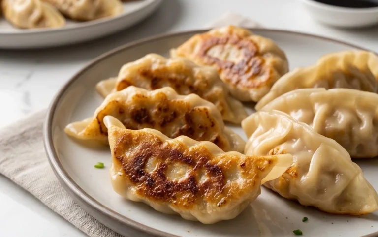 Chicken Potstickers (Pan Fried Dumplings)