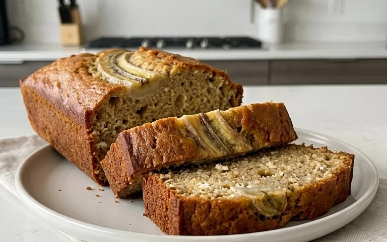 Cottage Cheese Banana Bread