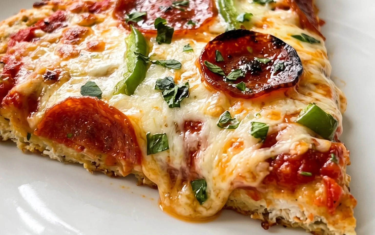 Chicken Crust Pizza (Low Carb + High Protein