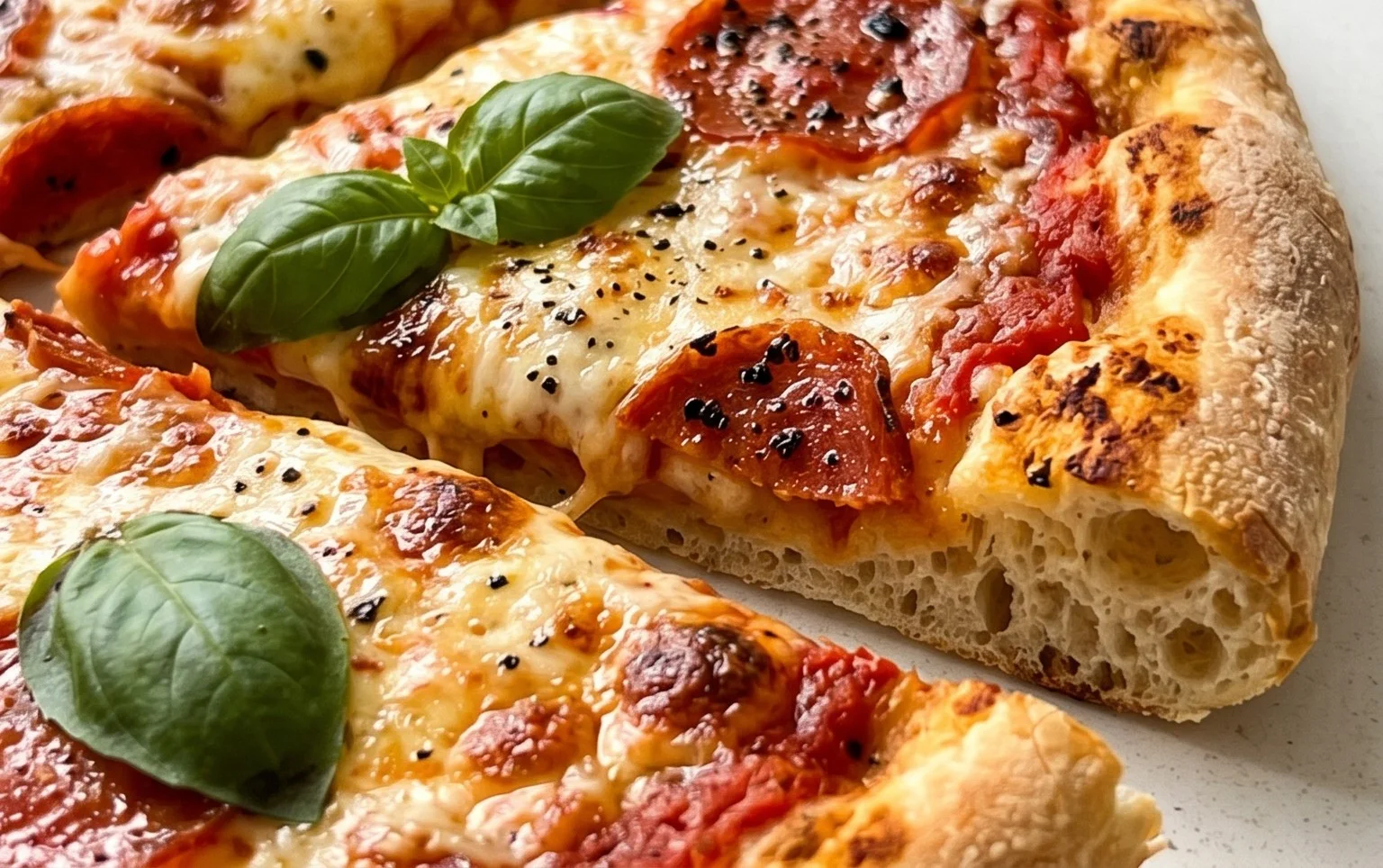An excellent No Yeast Pizza Dough - quick easy homemade pizza!
