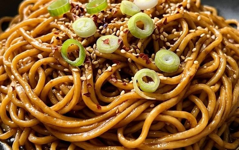 Easy Saucy Ramen Noodles