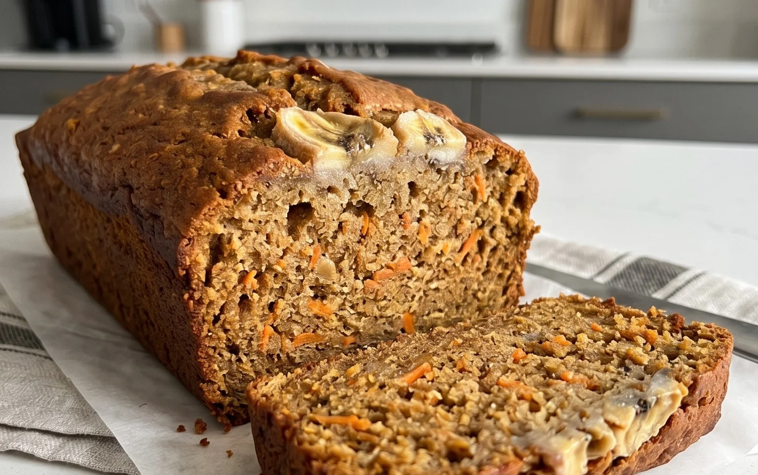 Carrot Cake Banana Bread