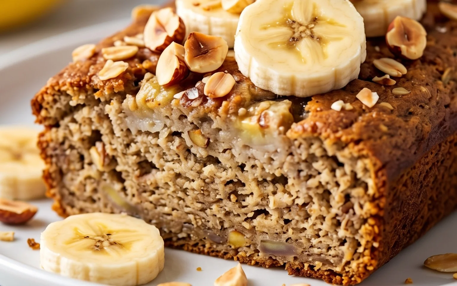 Healthy 5-Ingredient Flourless Banana Bread