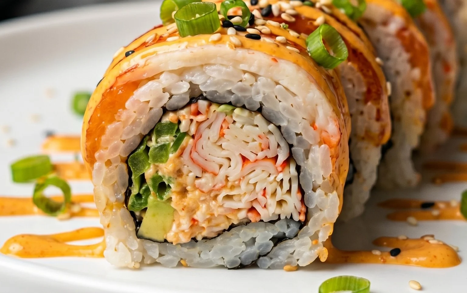 Kani Sushi (Spicy Crab Roll)