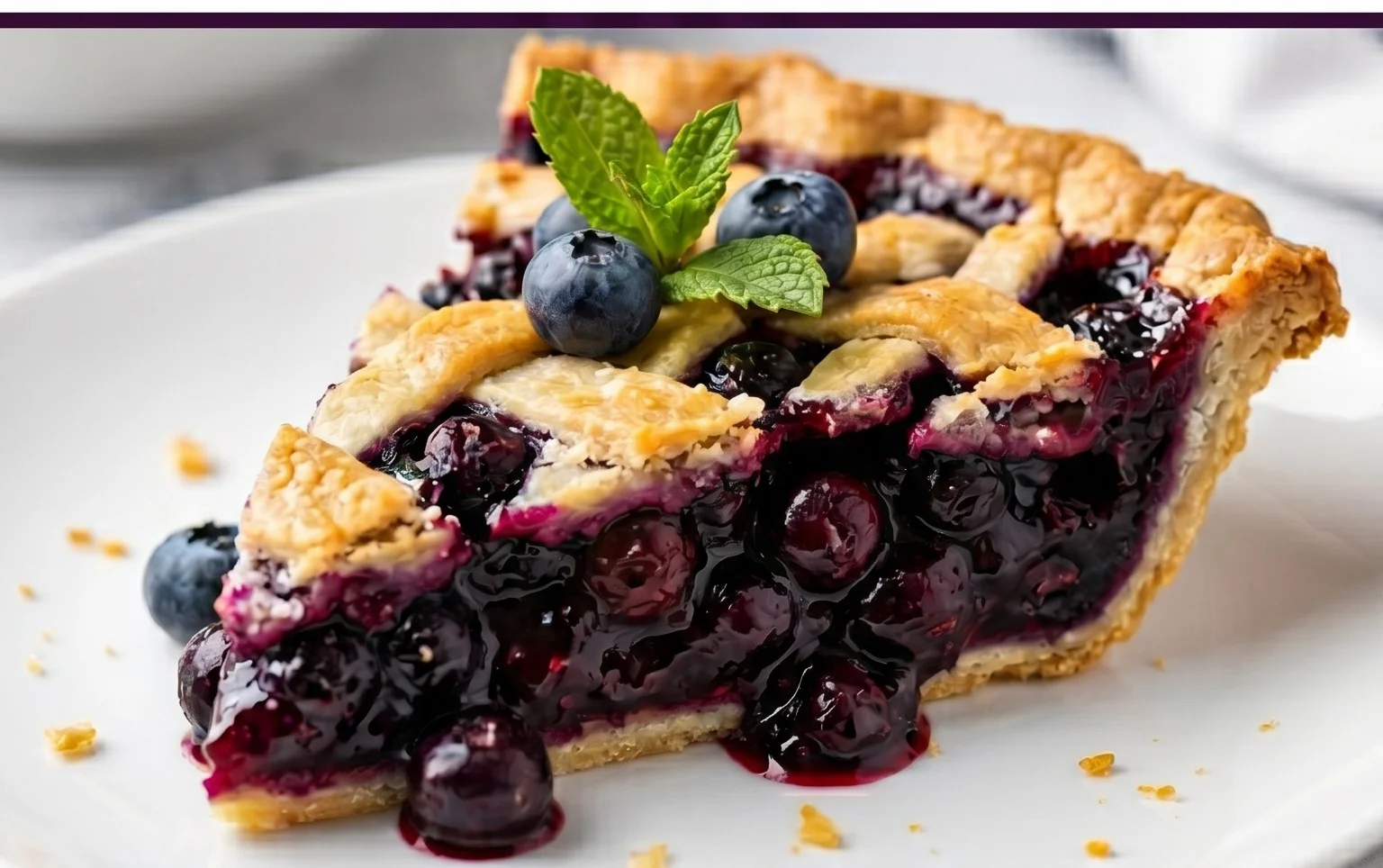 The Best Blueberry Pie Recipe