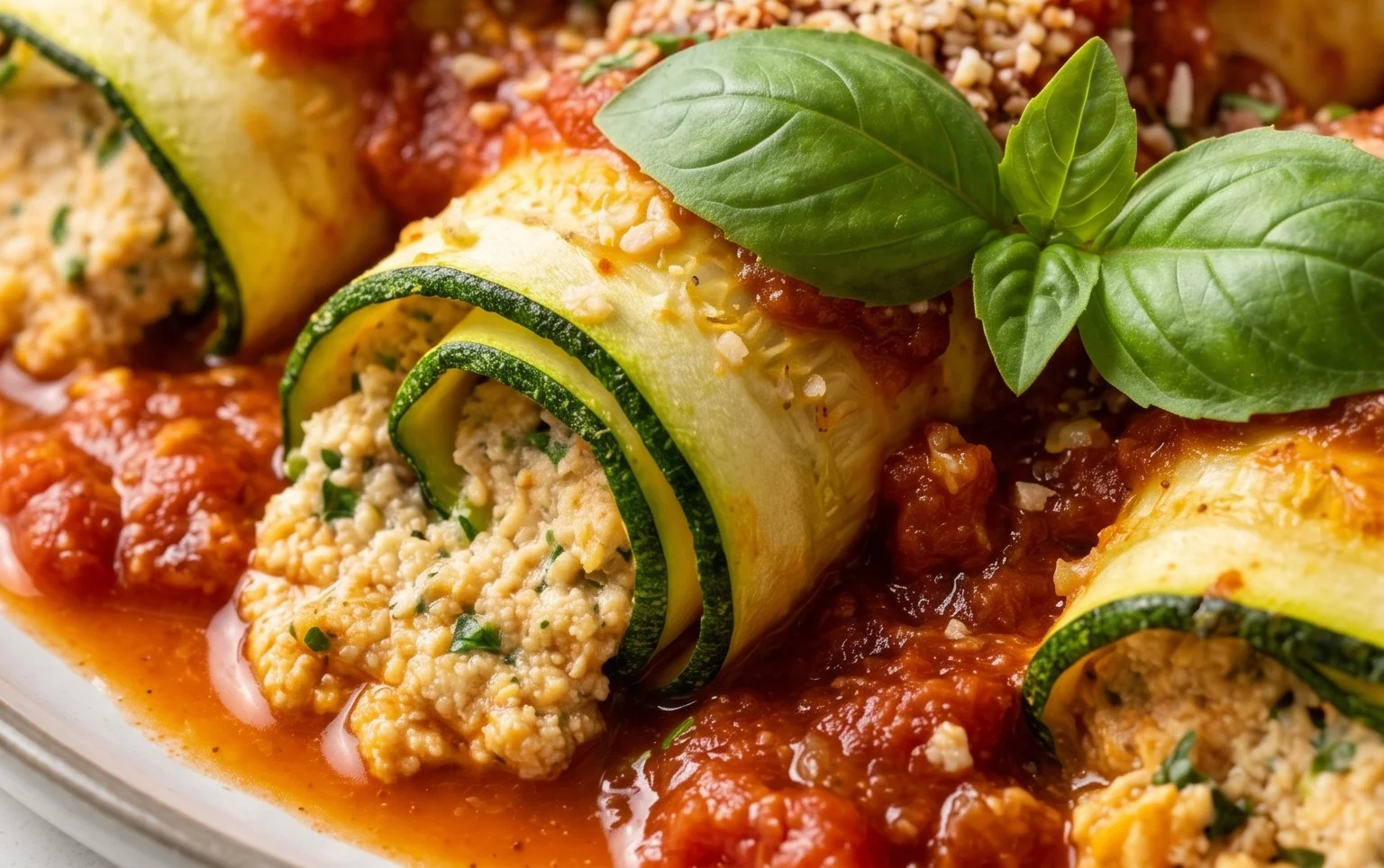 Vegan Zucchini Rollatini
