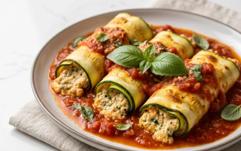 Vegan Zucchini Rollatini