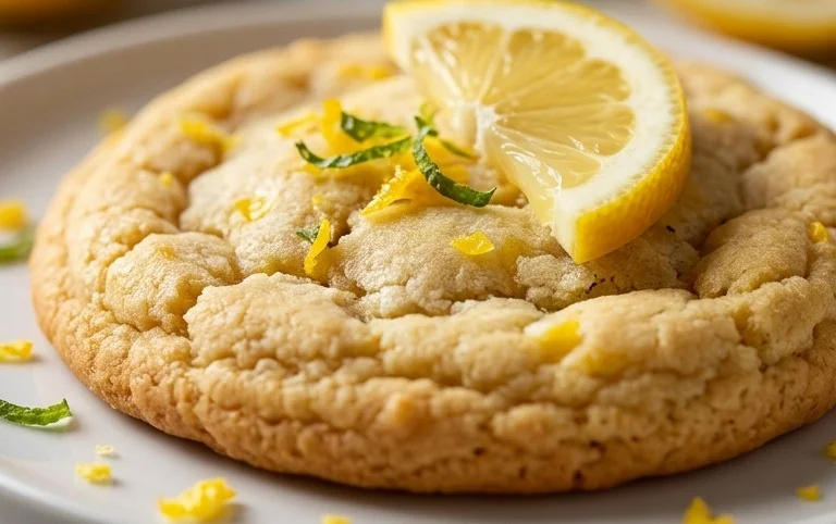 Soft & Chewy Lemon Cookies