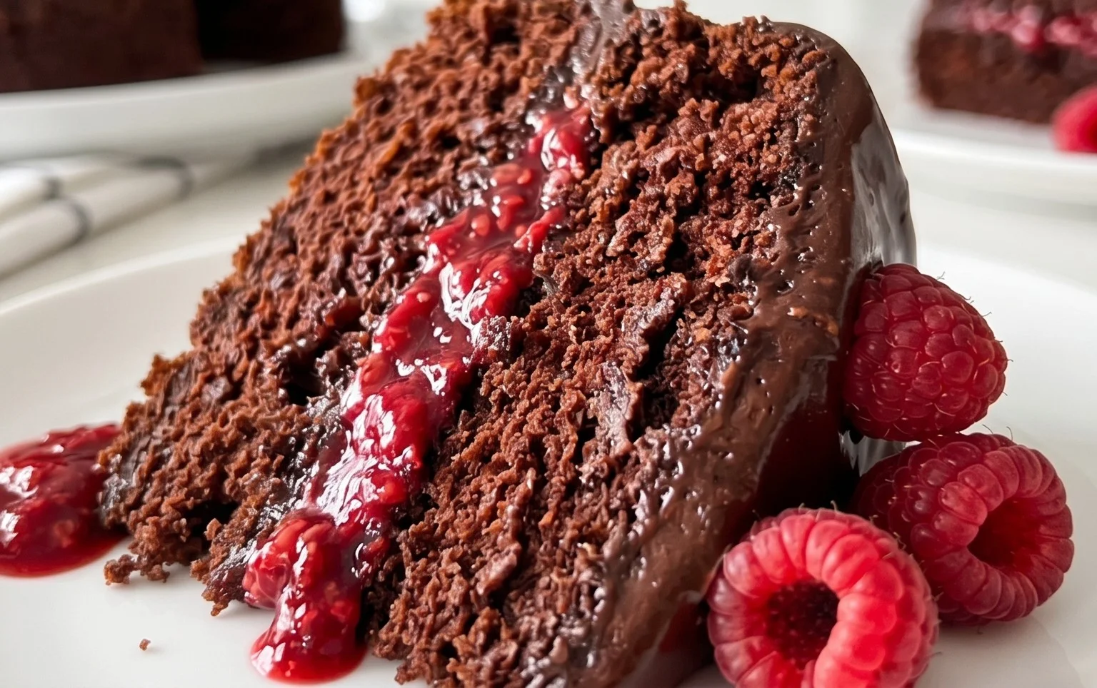 Chocolate Raspberry Cake