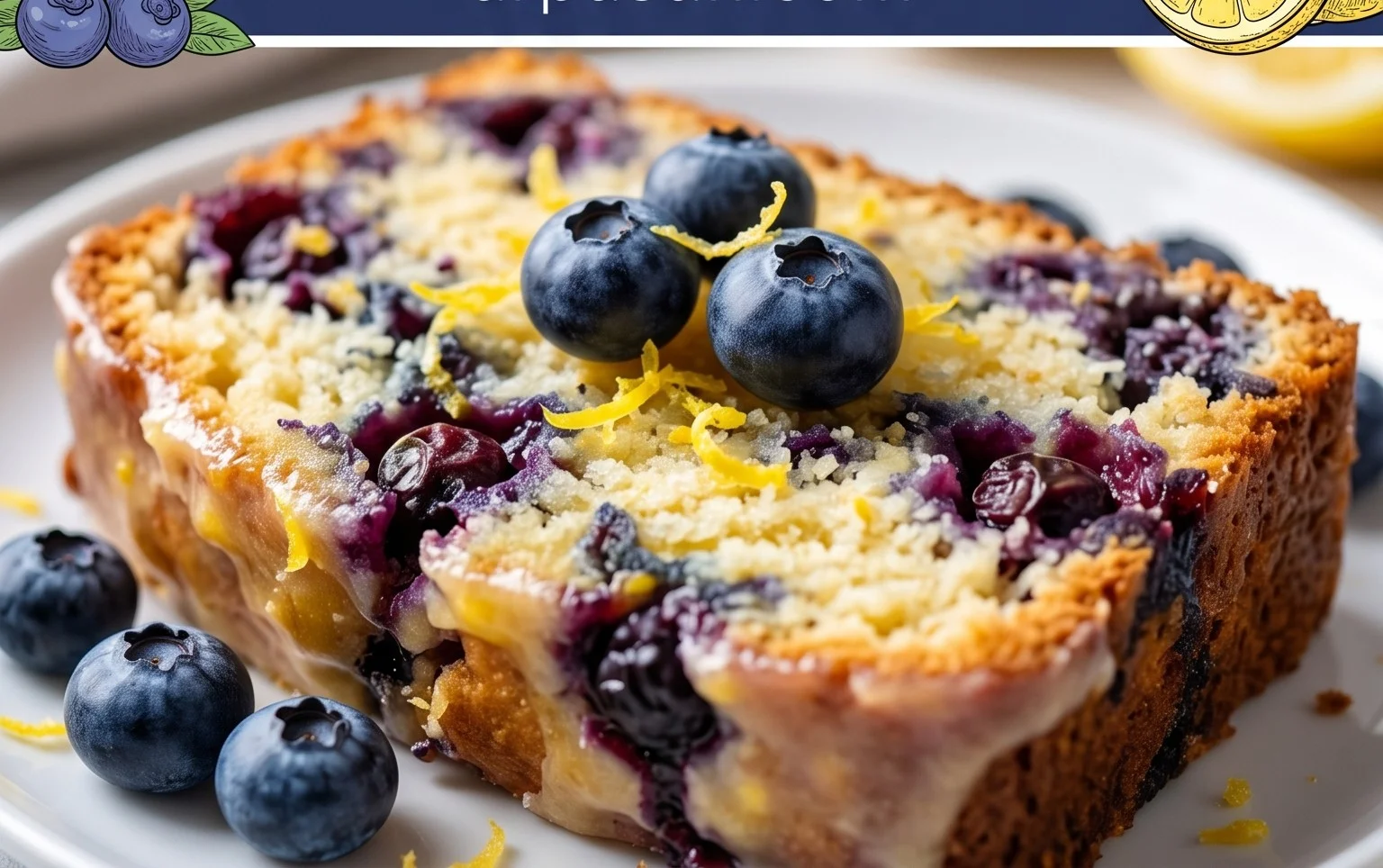 Blueberry and Lemon Loaf