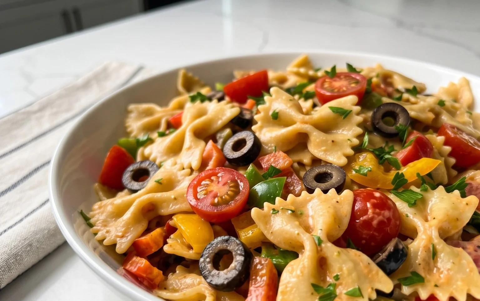 French Dressing Pasta Salad