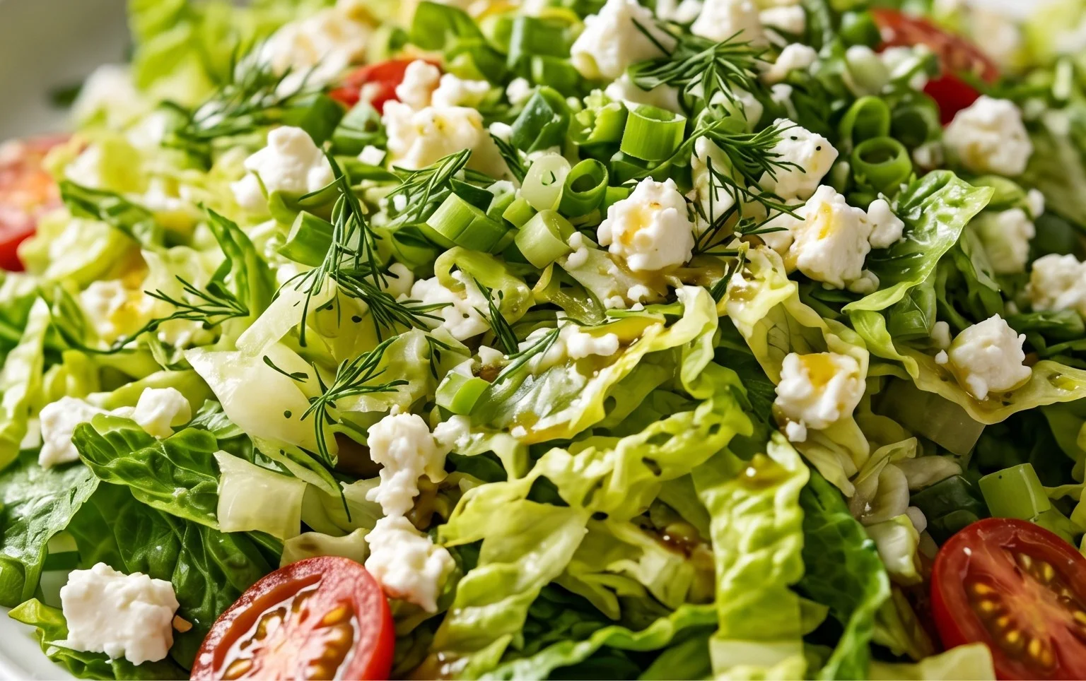 Maroulosalata (Greek Lettuce Salad)