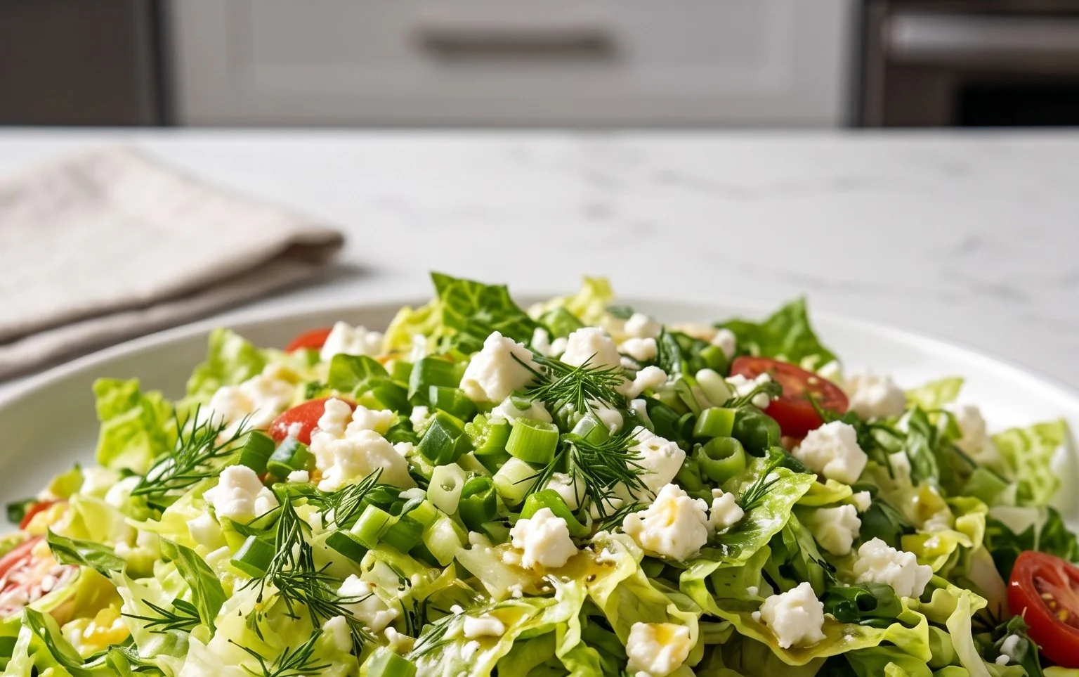 Maroulosalata (Greek Lettuce Salad)