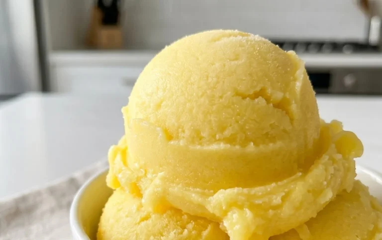 Lemon Sorbet