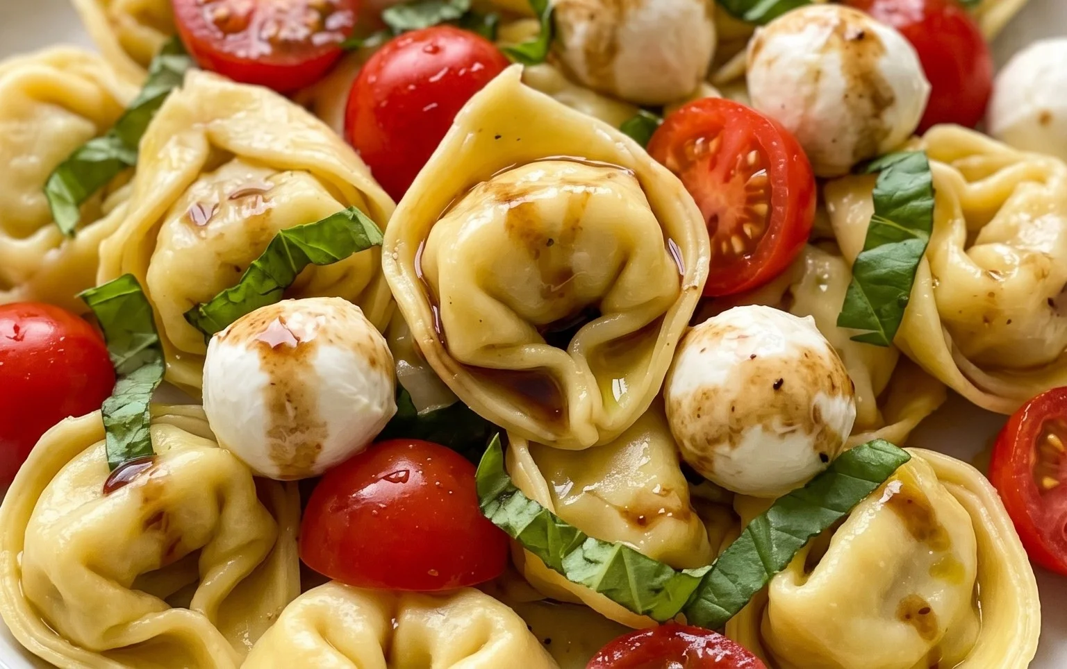 Tortellini Caprese Salad