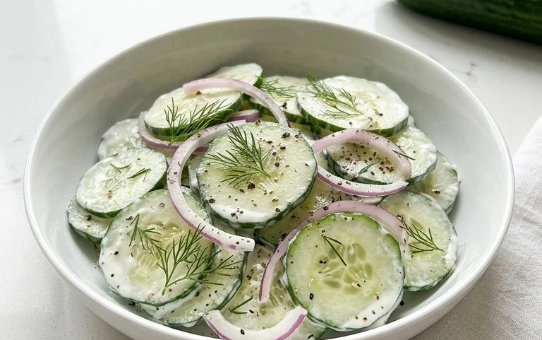 Polish Cucumber Salad