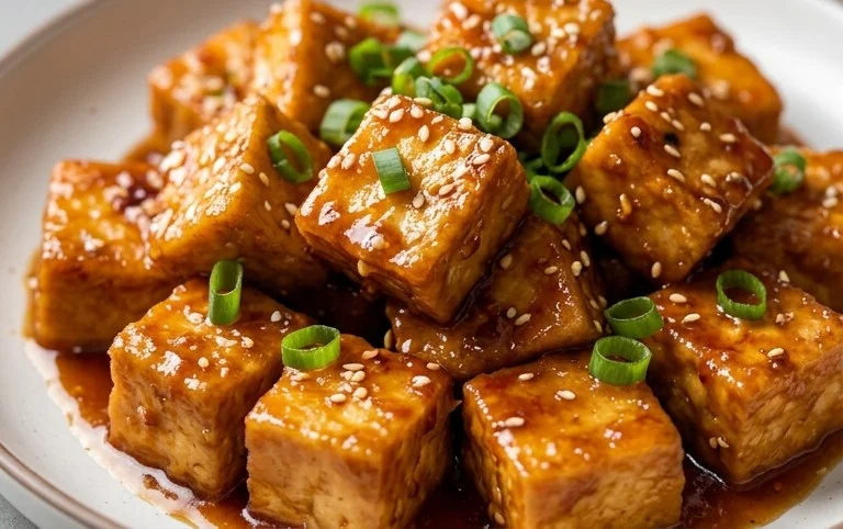 Honey Garlic Tofu