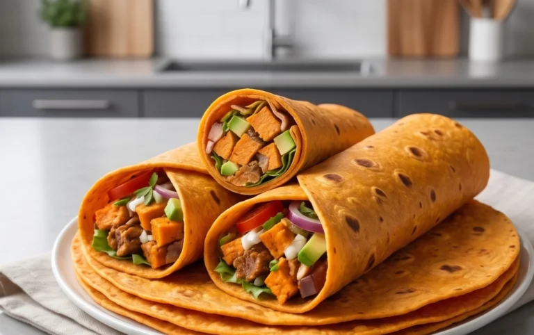Sweet Potato Tortillas (Gluten-Free Vegan Wraps)