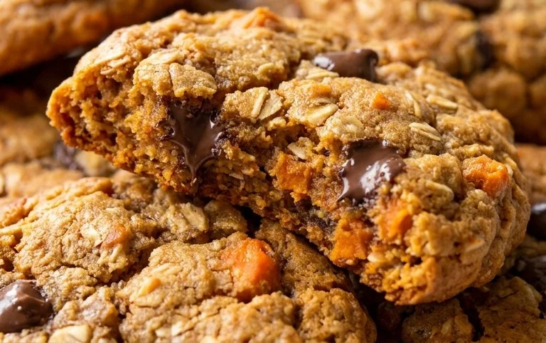Sweet Potato Oatmeal Cookies