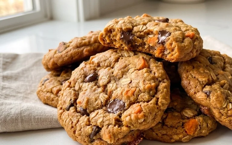 Sweet Potato Oatmeal Cookies