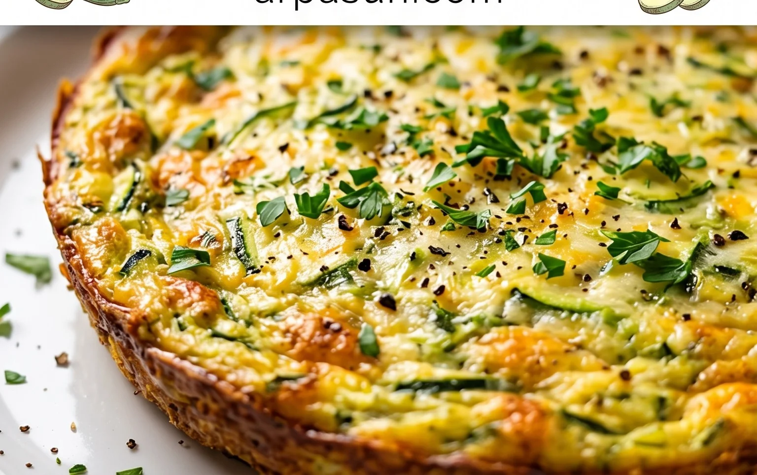 Crustless Zucchini Quiche Recipe