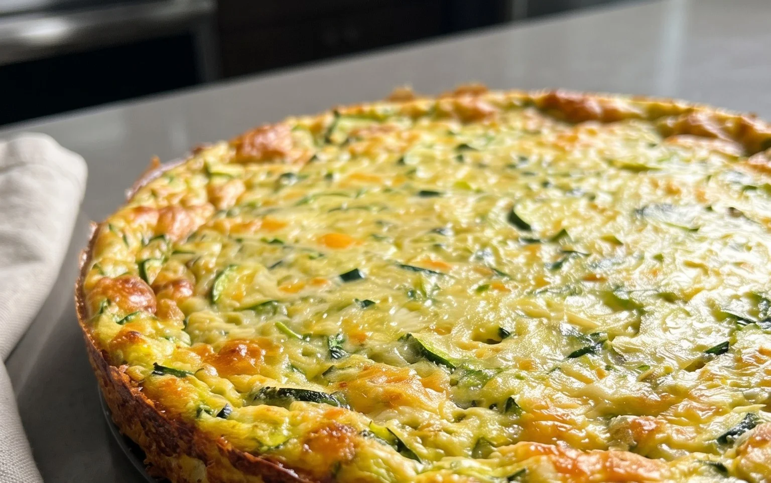 Crustless Zucchini Quiche Recipe