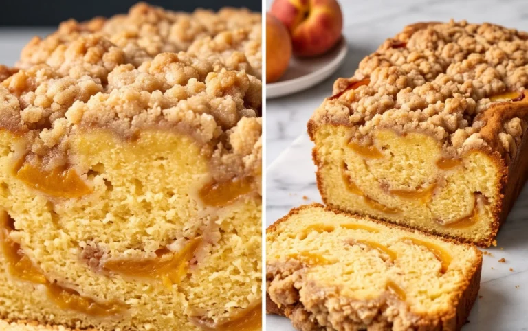 Peach Cobbler Pound Cake