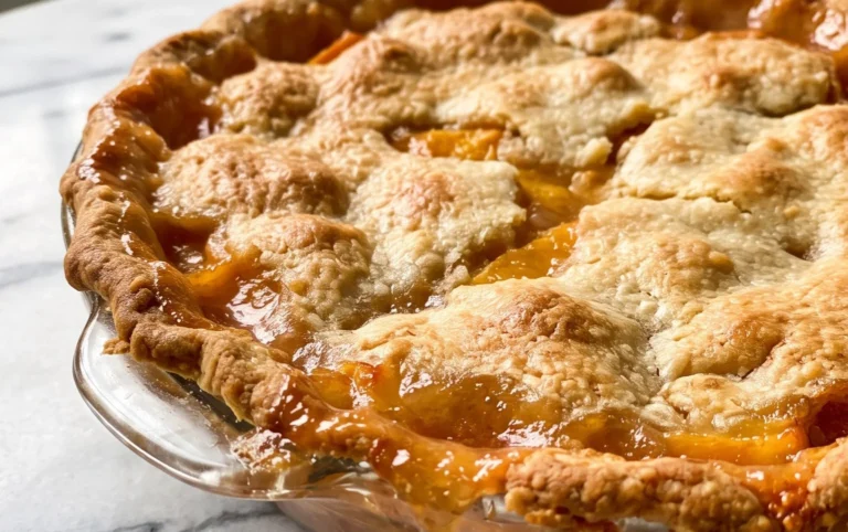 The Easiest Southern Peach Cobbler
