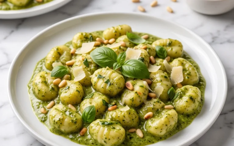 Creamy Pesto Gnocchi