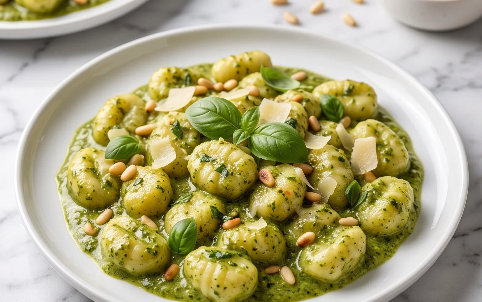 Creamy Pesto Gnocchi