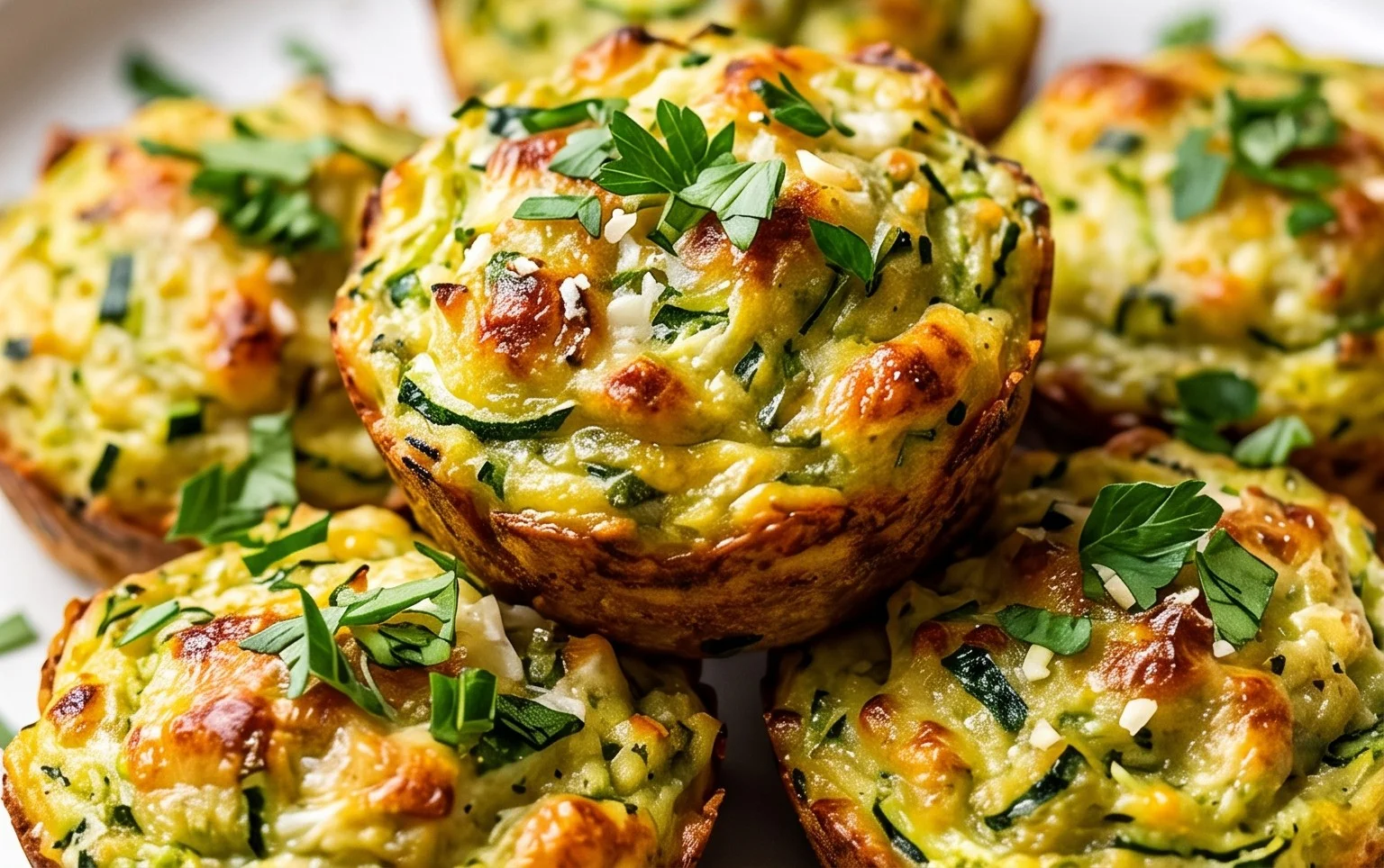 Zucchini Garlic Bites