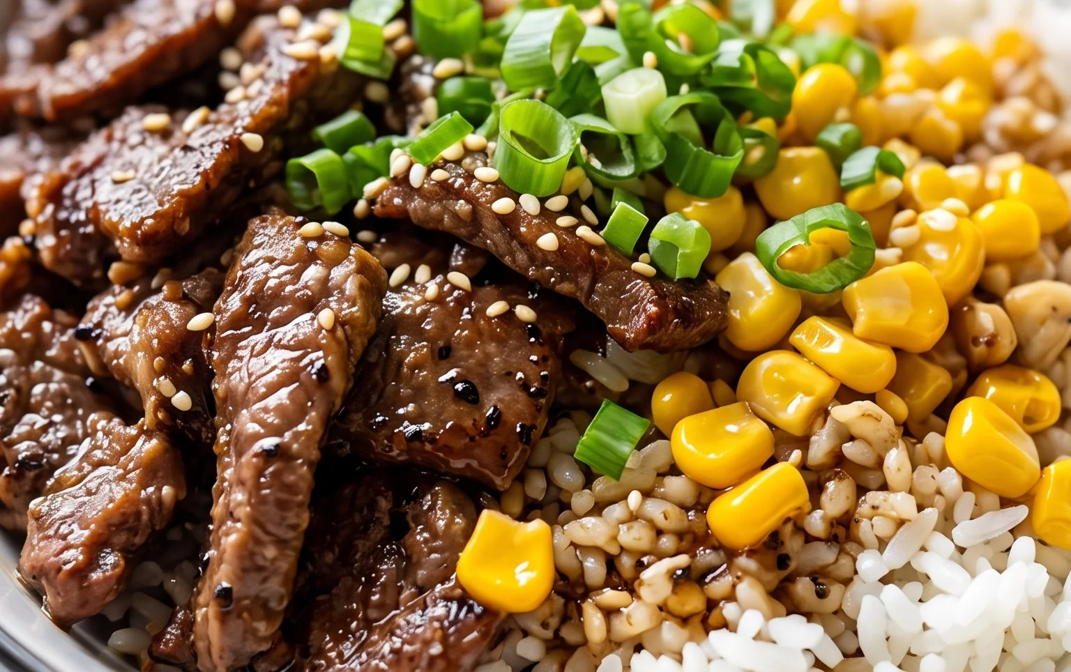 Beef Pepper Rice Bowl is a delicious meal option.
