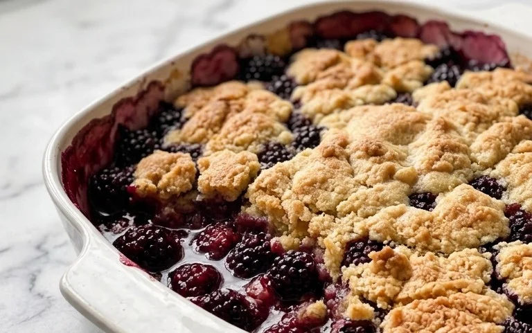 The Pioneer Women's Blackberry Cobbler