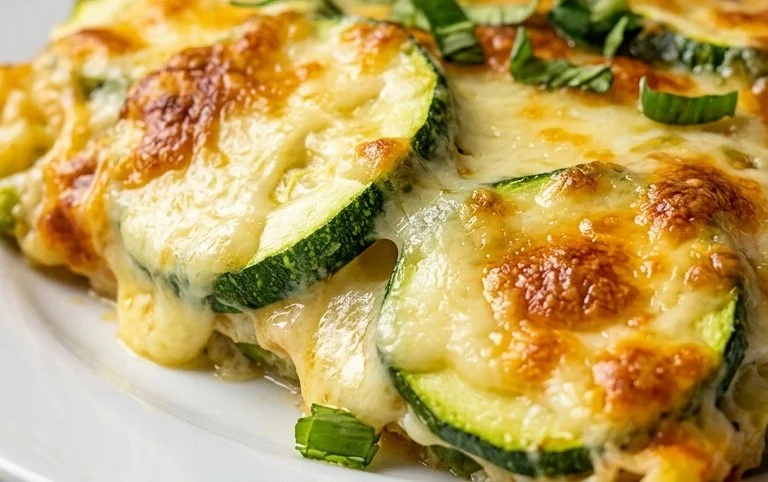 Baked Zucchini and Cheese