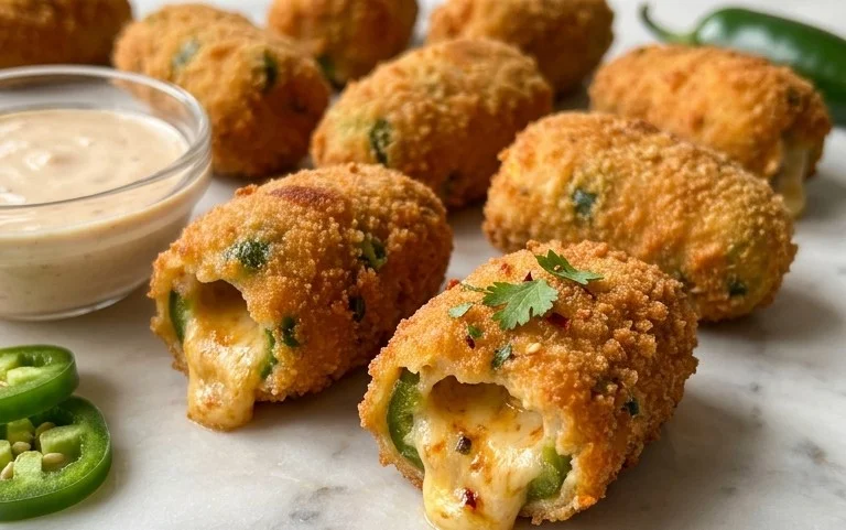 Fried Jalapeno Popper Bites