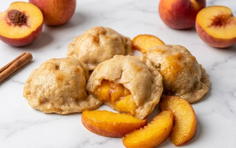 Peach Dumplings