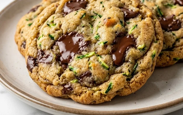 Zucchini Chocolate Chip Cookies