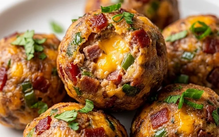 Beef Bacon Jalapeño Popper Cheese Balls