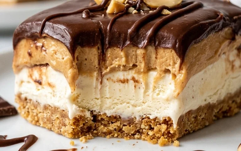 Buster Bar Ice Cream Dessert