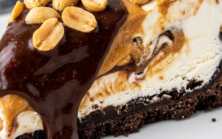 Buster Bar Ice Cream Cake