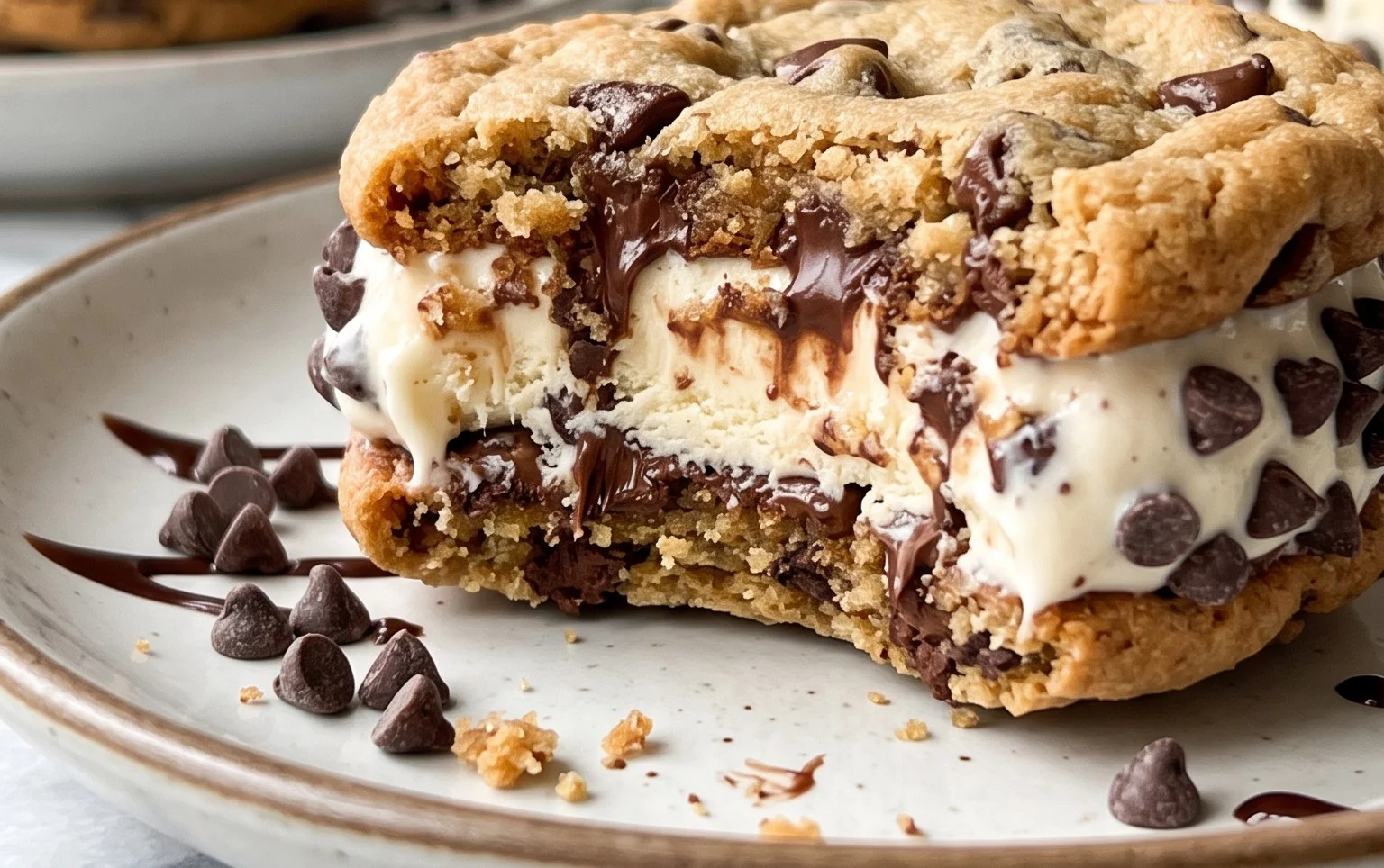 Cookie Ice Cream Sandwiches (Like a Chipwich!)