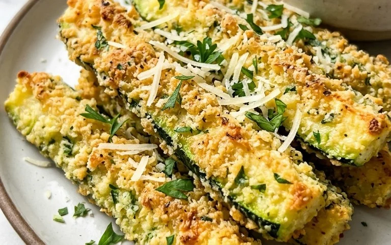Baked Parmesan Zucchini Fries