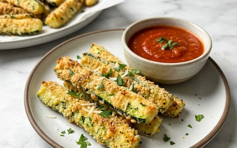 Baked Parmesan Zucchini Fries