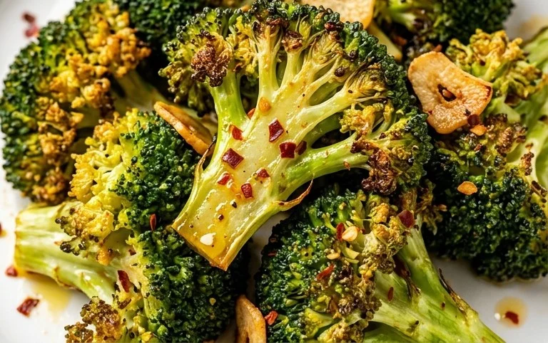 Oven Roasted Broccoli (Baked Broccoli)