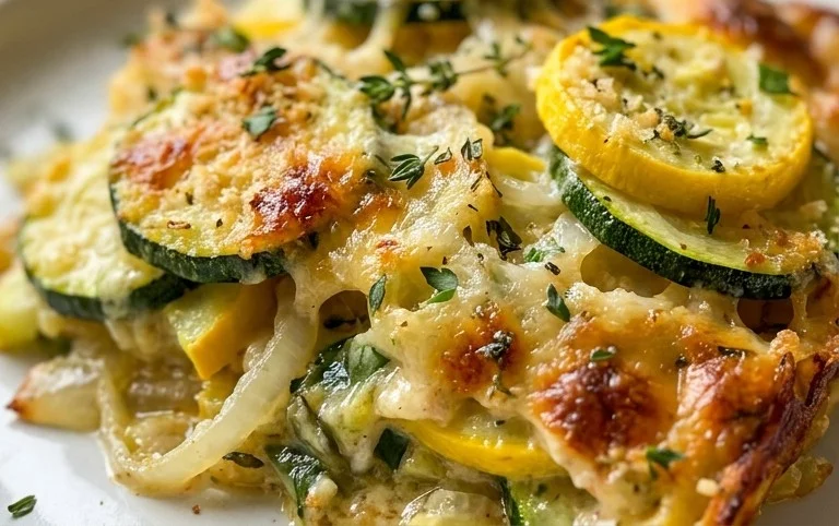 Zucchini and Squash Casserole Recipe