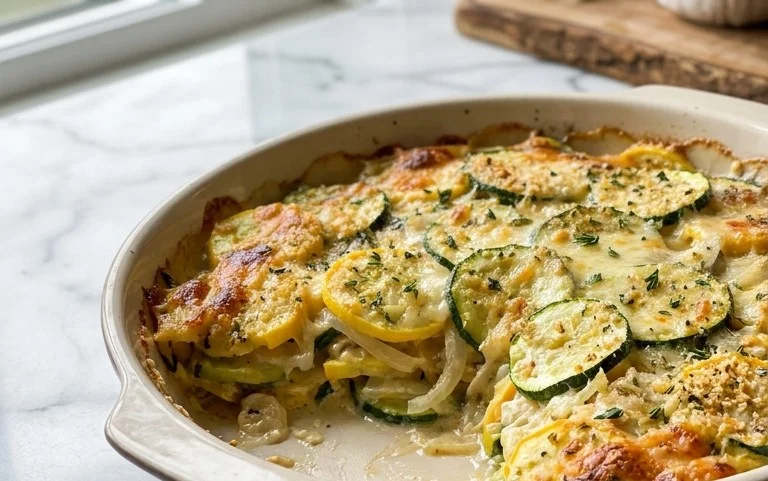 Zucchini and Squash Casserole Recipe