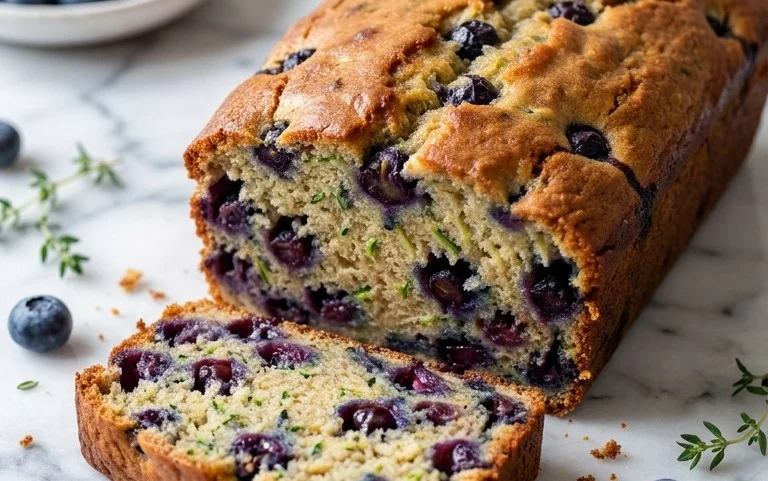 Blueberry Zucchini Bread